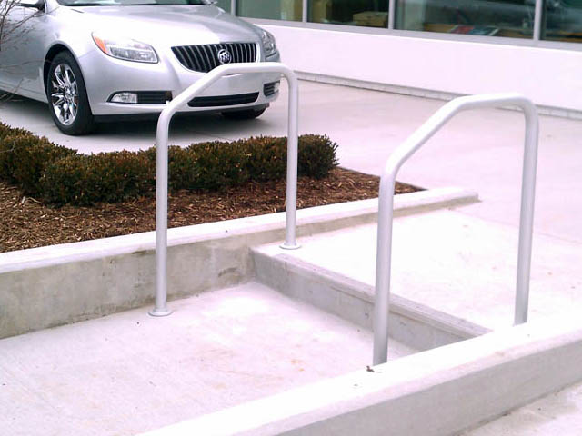 commercial railings example